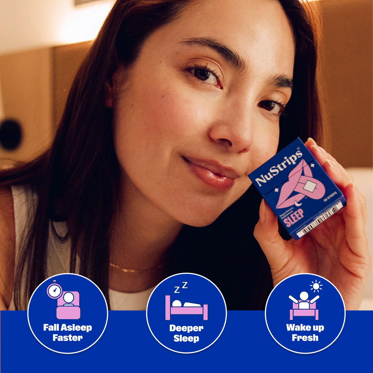 Nustrips Melatonin Sleep Strips - Sleep In a Strip