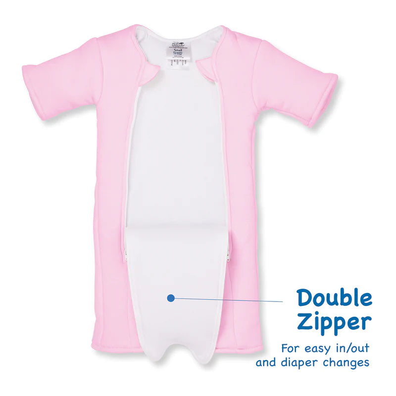 Baby Merlin's Magic Sleepsuit - Pink Cotton