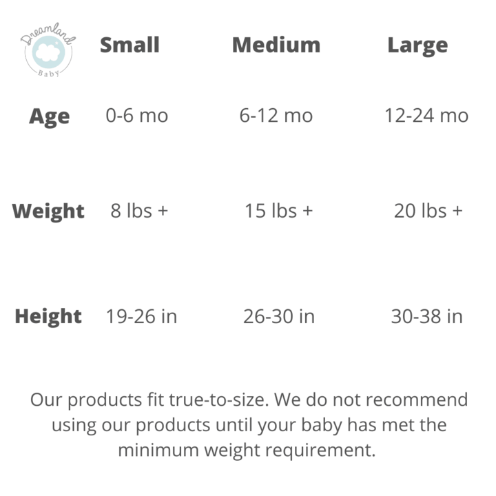 Dreamland Baby Dream Weighted Sleep Sack